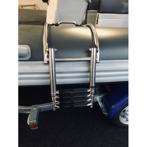 Quickrelease RIB 4step boarding ladder Liverpool Power Boats